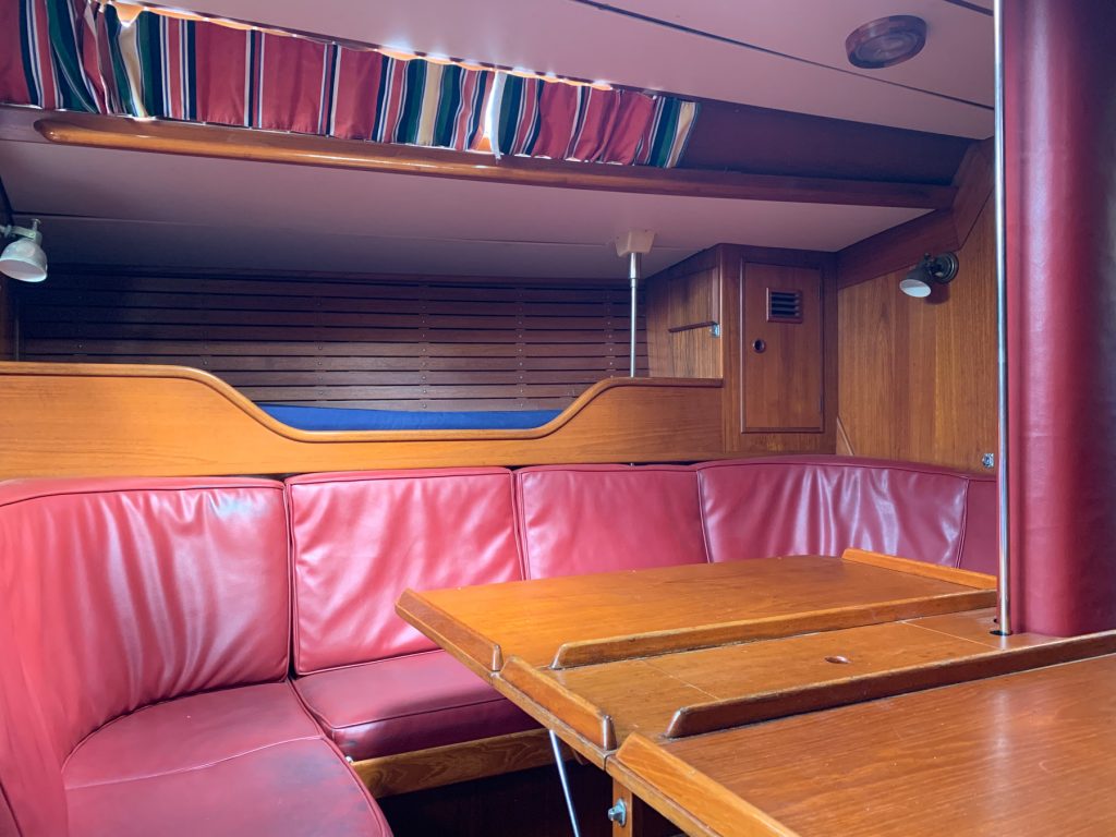 swan 46 troubador interior shot